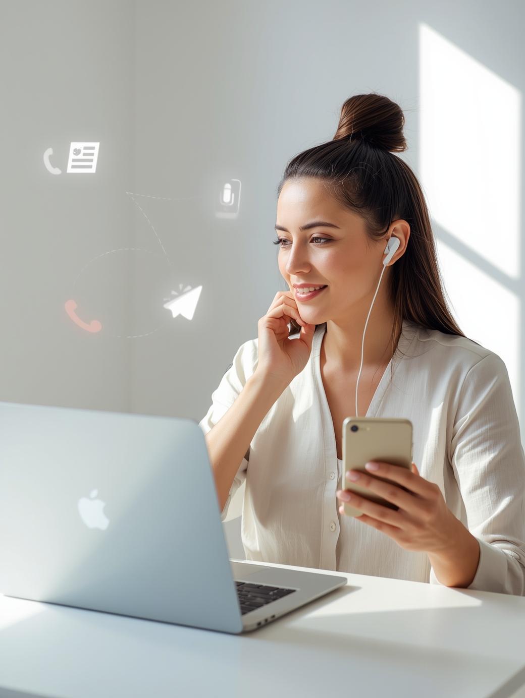 Built-In Calls, Notes & Transcription For Salons & Clinics With Managed