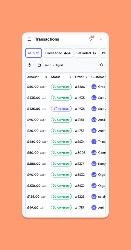 Payments and checkout