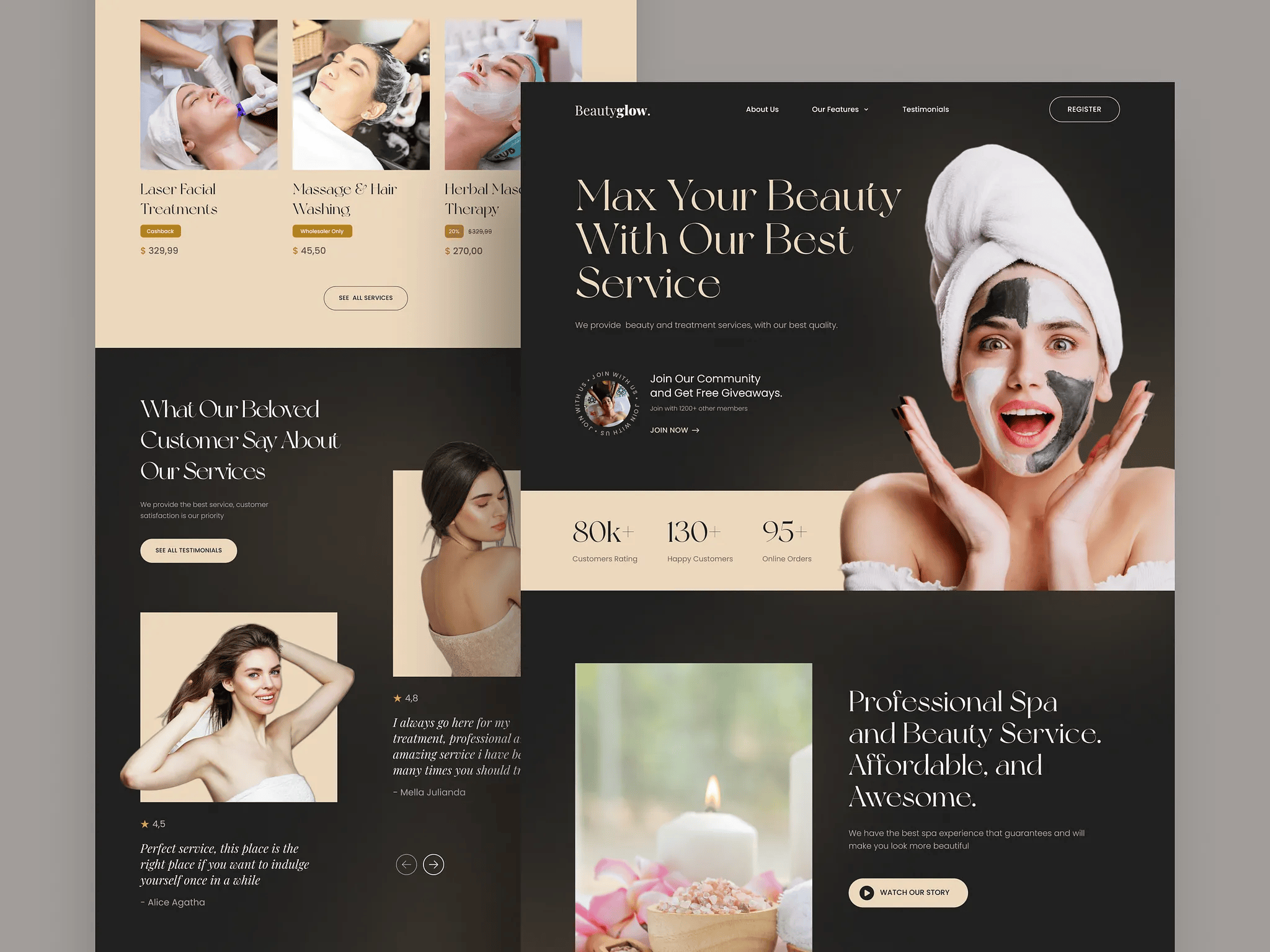Free Hosted Website product preview